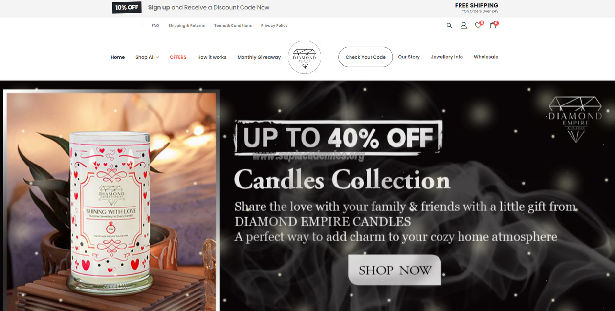 DIAMOND EMPIRE CANDLES LTD